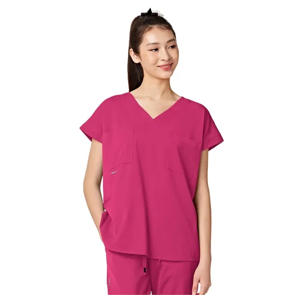 Parkley ABC - Women's Oversized Two-Pocket Dolman REMY V-...... from ASI 86018 Scrub Authority