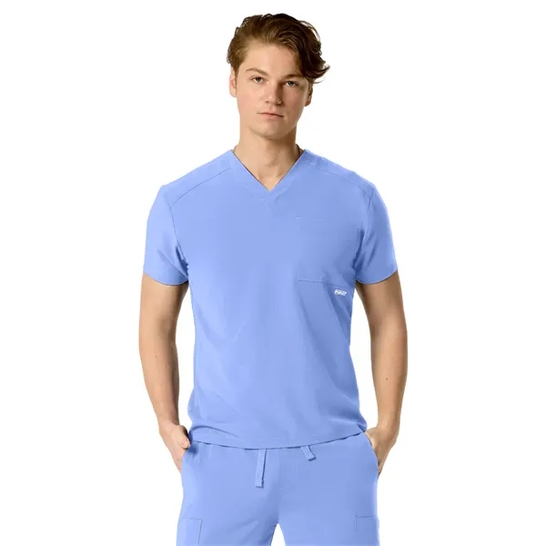 Parkley ABC - Men's One-Pocket SANTIAGO Basic V-Neck Top... from ASI 86018 Scrub Authority