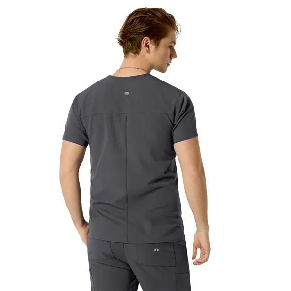 Parkley ABC - Men's One-Pocket SANTIAGO Basic V-Neck Top... from ASI 86018 Scrub Authority