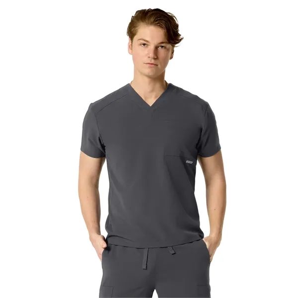 Parkley ABC - Men's One-Pocket SANTIAGO Basic V-Neck Top... from ASI 86018 Scrub Authority