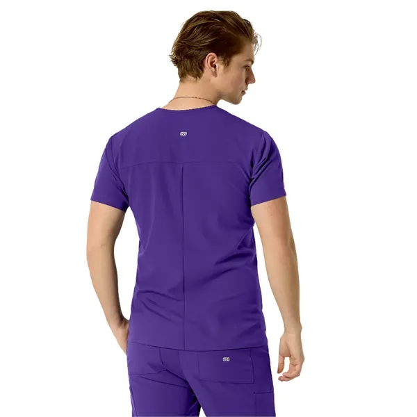 Parkley ABC - Men's One-Pocket SANTIAGO Basic V-Neck Top... from ASI 86018 Scrub Authority