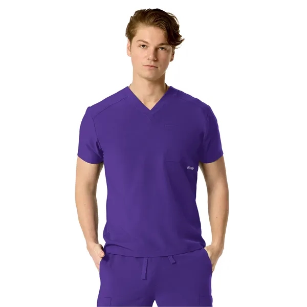 Parkley ABC - Men's One-Pocket SANTIAGO Basic V-Neck Top... from ASI 86018 Scrub Authority