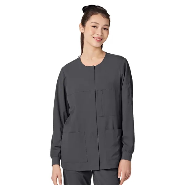 Parkley ABC - Women's Snap Tape Jacket... from ASI 86018 Scrub Authority