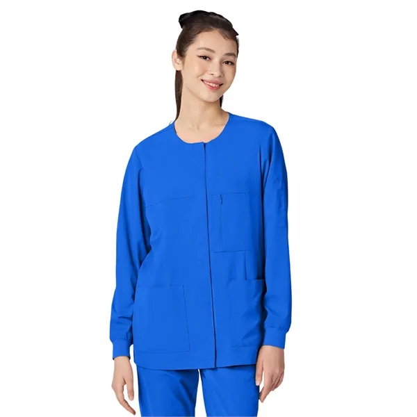 Parkley ABC - Women's Snap Tape Jacket... from ASI 86018 Scrub Authority