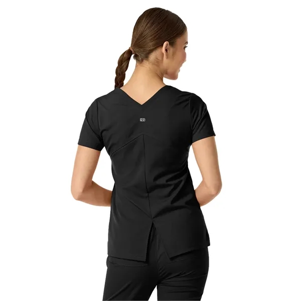 Parkley Kinetic - Women's Two-Pocket ASTRID V-Neck Top... from ASI 86018 Scrub Authority