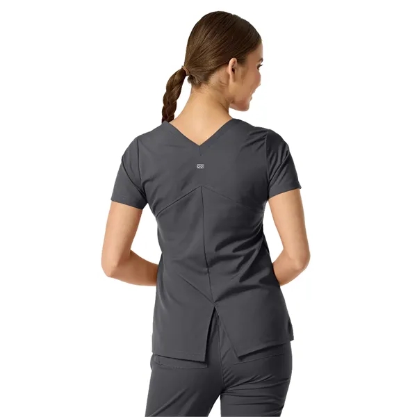 Parkley Kinetic - Women's Two-Pocket ASTRID V-Neck Top... from ASI 86018 Scrub Authority