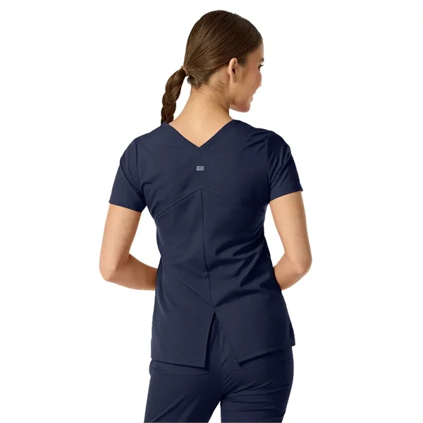 Parkley Kinetic - Women's Two-Pocket ASTRID V-Neck Top... from ASI 86018 Scrub Authority