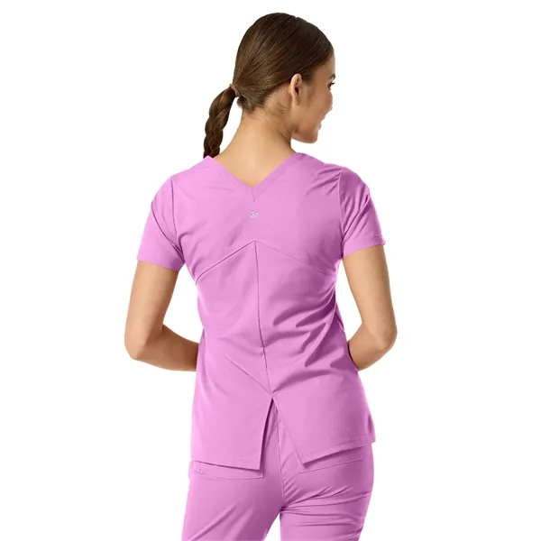 Parkley Kinetic - Women's Two-Pocket ASTRID V-Neck Top... from ASI 86018 Scrub Authority