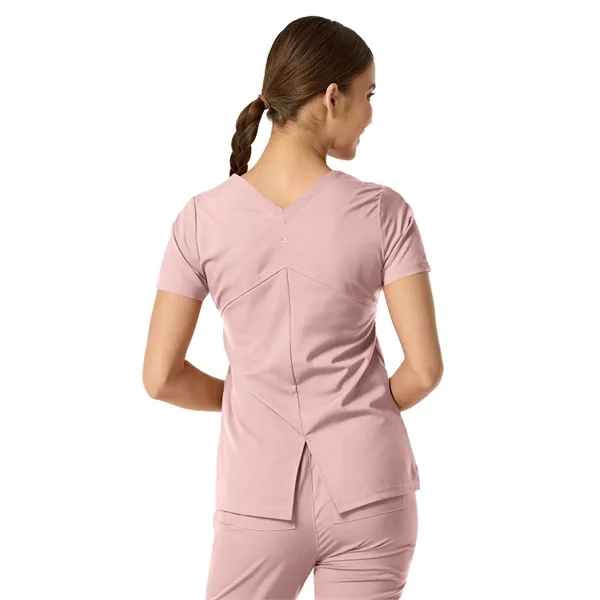 Parkley Kinetic - Women's Two-Pocket ASTRID V-Neck Top... from ASI 86018 Scrub Authority