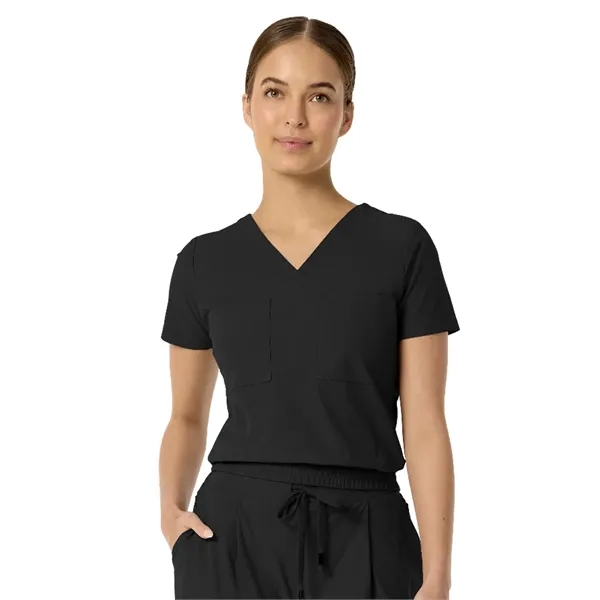 Parkley Kinetic - Women's Two-Pocket CELINE Tuck Band V-N...... from ASI 86018 Scrub Authority