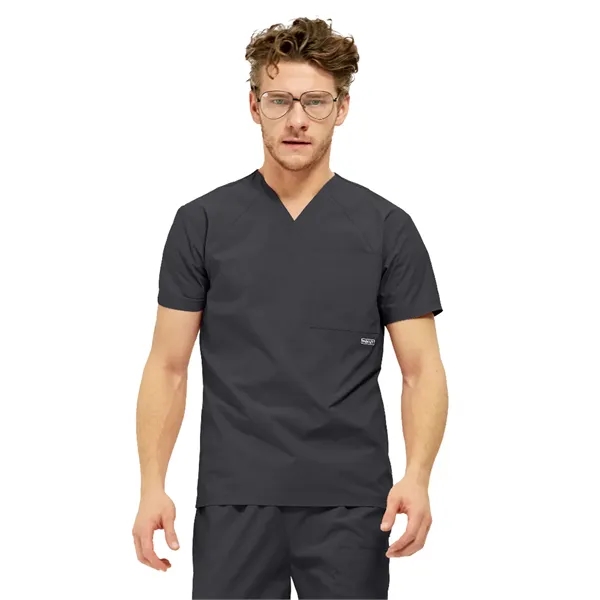 Parkley Kinetic - Men's Three-Pocket ATLAS V-Neck Top... from ASI 86018 Scrub Authority