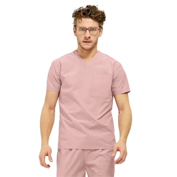 Parkley Kinetic - Men's Three-Pocket ATLAS V-Neck Top... from ASI 86018 Scrub Authority
