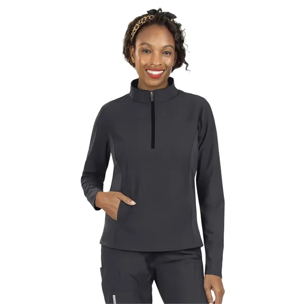 Parkley Kinetic - Women's Two-Pocket Perfect Quarter Zip ...... from ASI 86018 Scrub Authority