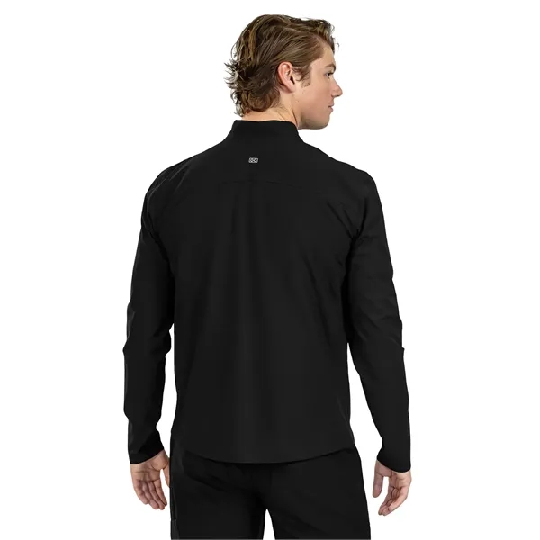 Parkley Kinetic - Men's Two-Pocket Perfect Quarter Zip Ja...... from ASI 86018 Scrub Authority