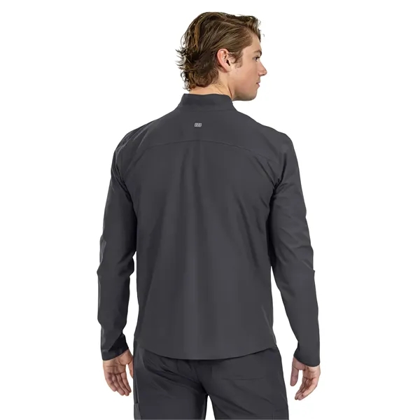 Parkley Kinetic - Men's Two-Pocket Perfect Quarter Zip Ja...... from ASI 86018 Scrub Authority