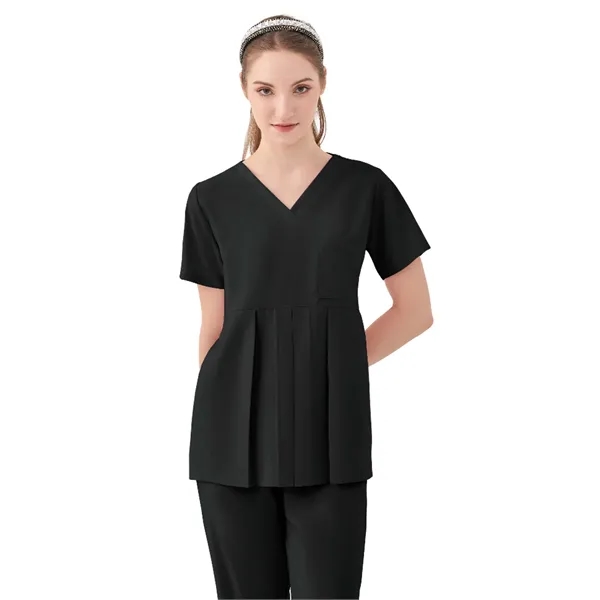 Parkley Quantum - Women's One-Pocket ASPEN Peplum Materni...... from ASI 86018 Scrub Authority