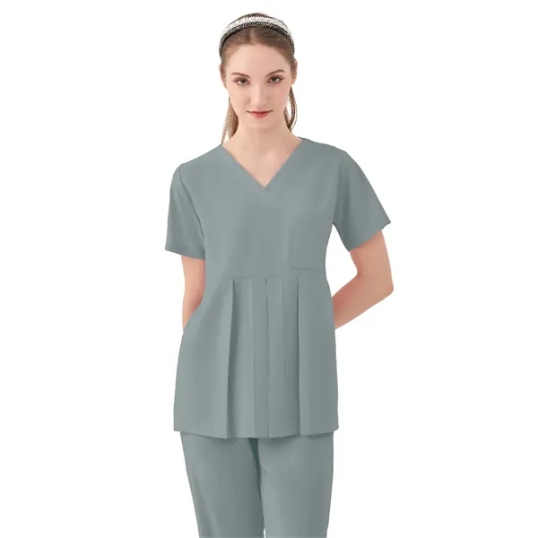 Parkley Quantum - Women's One-Pocket ASPEN Peplum Materni...... from ASI 86018 Scrub Authority