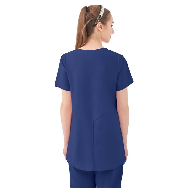 Parkley Quantum - Women's One-Pocket ASPEN Peplum Materni...... from ASI 86018 Scrub Authority