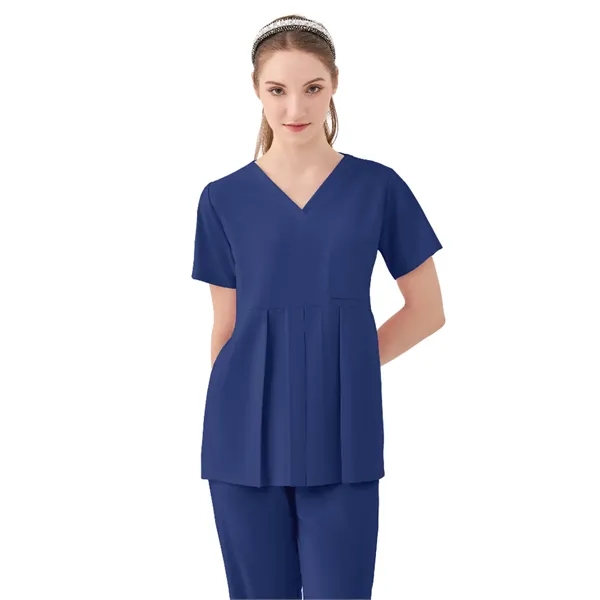 Parkley Quantum - Women's One-Pocket ASPEN Peplum Materni...... from ASI 86018 Scrub Authority