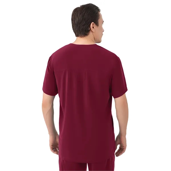 Parkley Quantum - Men's Three-Pocket RYDER V-Neck Scrub Top... from ASI 86018 Scrub Authority