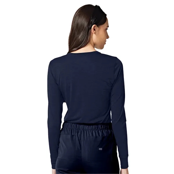 Parkley Subscrubs - Women's Crew Neck Long Sleeve Tee... from ASI 86018 Scrub Authority