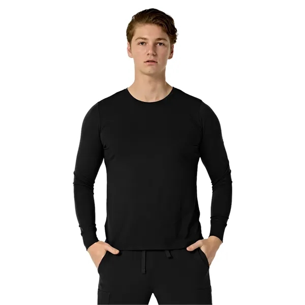 Parkley Subscrubs - Men's Crew Neck Long Sleeve Tee... from ASI 86018 Scrub Authority