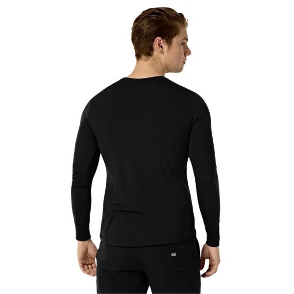 Parkley Subscrubs - Men's Crew Neck Long Sleeve Tee... from ASI 86018 Scrub Authority