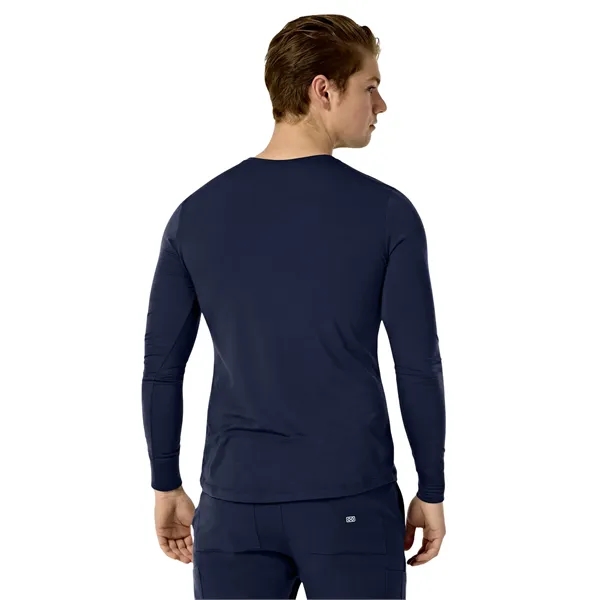 Parkley Subscrubs - Men's Crew Neck Long Sleeve Tee... from ASI 86018 Scrub Authority