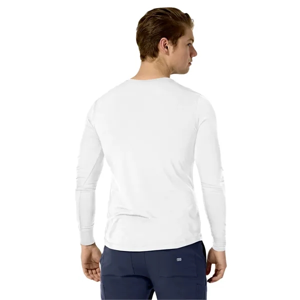 Parkley Subscrubs - Men's Crew Neck Long Sleeve Tee... from ASI 86018 Scrub Authority