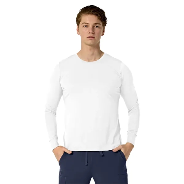 Parkley Subscrubs - Men's Crew Neck Long Sleeve Tee... from ASI 86018 Scrub Authority