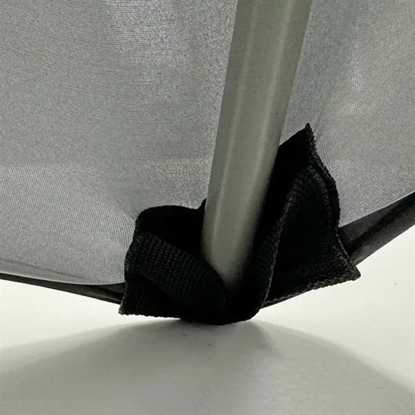 Full-color stretch table cover with reinforced foot pockets and double-hem finish.... from ASI 94105 Visual Textile Resource