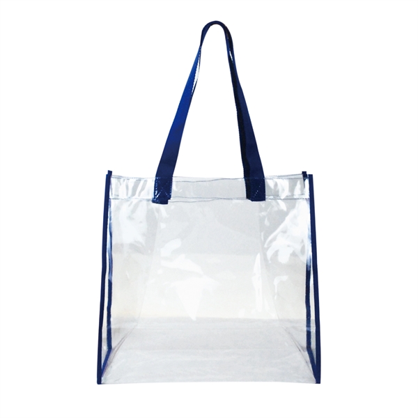 19" webbing handles Clear Tote Bag NFL Stadium Approved... from ASI 41511 Brainchild USA Inc / BrainChild Gift Club