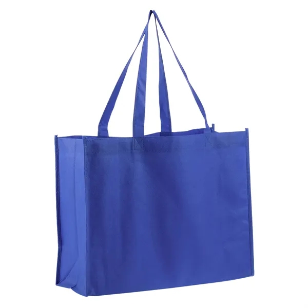 Shopping tote bag made of 80 GSM, non-woven polypropylene plus 1... from ASI 37218 Athena Promo (tm)