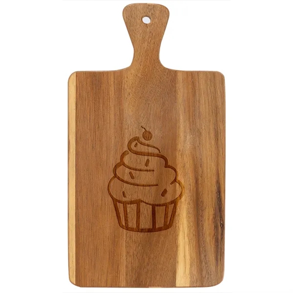 13 1/4" x 7" x 1/2" Acacia wood and slate rectangular... from ASI 74601 Calico