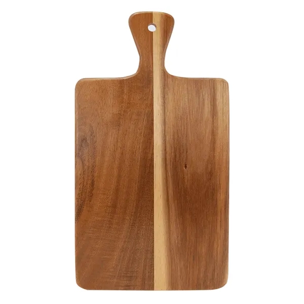 13 1/4" x 7" x 1/2" Acacia wood and slate rectangular... from ASI 74601 Calico