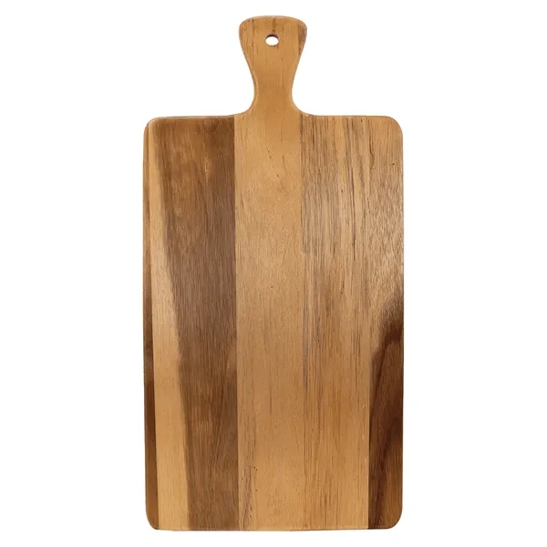 16" x 7 3/4" x 1/2" paddle-shaped Acacia wood and slate... from ASI 74601 Calico