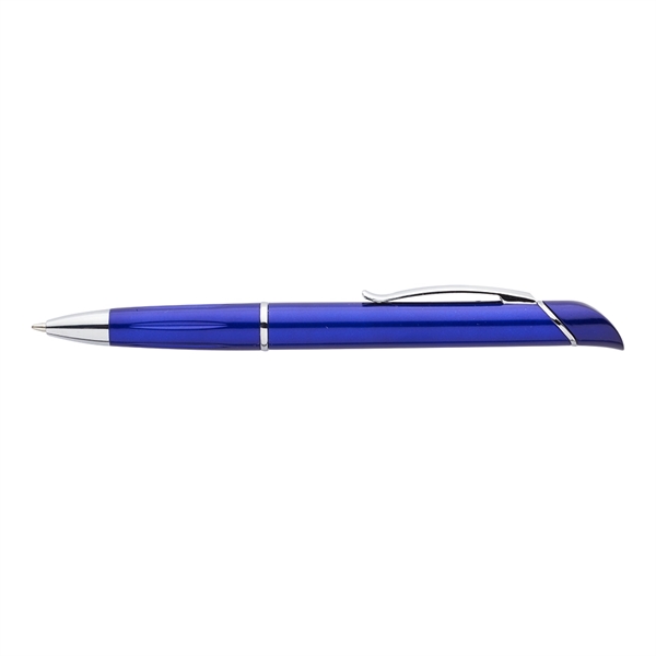 Plastic twist-action ballpoint pen with highlighter.... from ASI 39552 BEL Promo