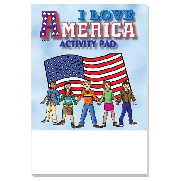 I Love America activity pad fun pack with a 4-pack of... from ASI 45815 Coloring Book Solutions / Coloring Book Solutions™
