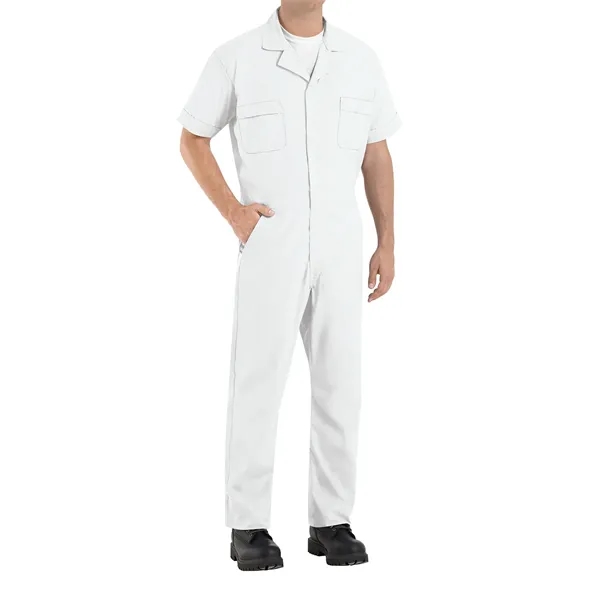 Red Kap Short Sleeve Speedsuit... from ASI 86018 Scrub Authority / Uniform Stores