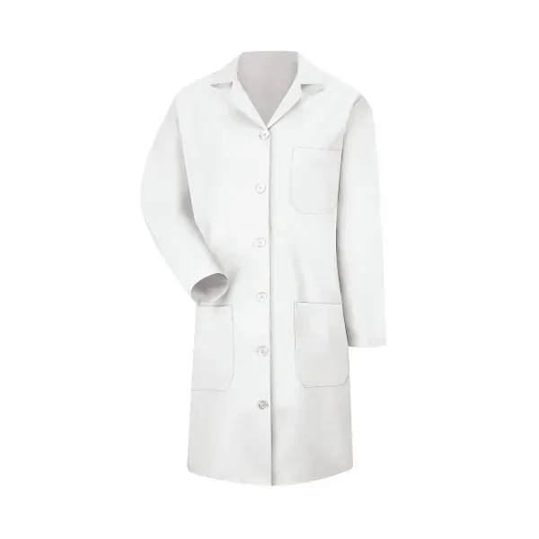 Red Kap Women's Three-Pocket 38.25" Full-Length Lab Coat... from ASI 86018 Scrub Authority / Uniform Stores