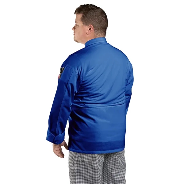 Uncommon Threads Unisex Classic Poplin Pro Vent Chef Coat - White... from ASI 86018 Scrub Authority / Uniform Stores