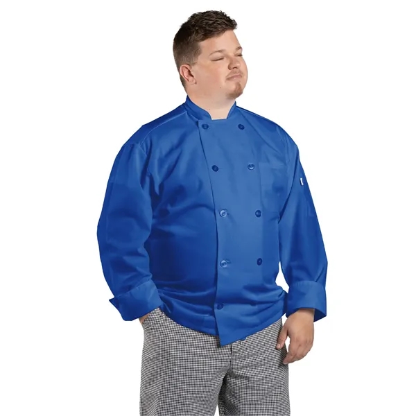 Uncommon Threads Unisex Classic Poplin Pro Vent Chef Coat - White... from ASI 86018 Scrub Authority / Uniform Stores