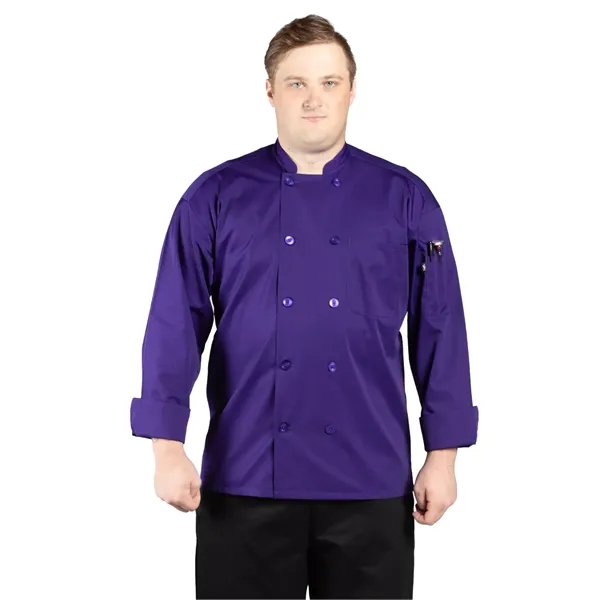 Uncommon Threads Unisex Classic Poplin Pro Vent Chef Coat - White... from ASI 86018 Scrub Authority / Uniform Stores