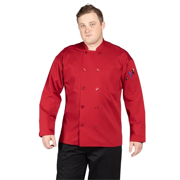 Uncommon Threads Unisex Classic Poplin Pro Vent Chef Coat - White... from ASI 86018 Scrub Authority / Uniform Stores