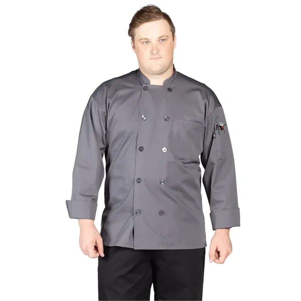 Uncommon Threads Unisex Classic Poplin Pro Vent Chef Coat - White... from ASI 86018 Scrub Authority / Uniform Stores