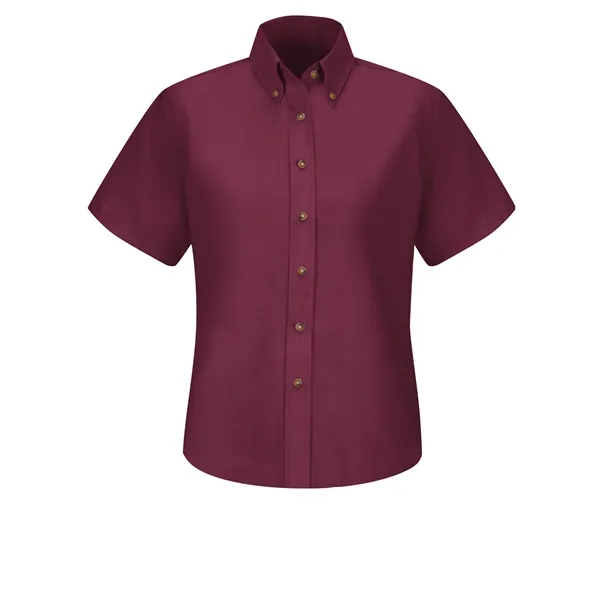 Red Kap Shirts - Women's Short Sleeve Poplin Dress... from ASI 86018 Scrub Authority / Uniform Stores