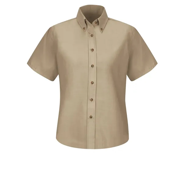 Red Kap Shirts - Women's Short Sleeve Poplin Dress... from ASI 86018 Scrub Authority / Uniform Stores