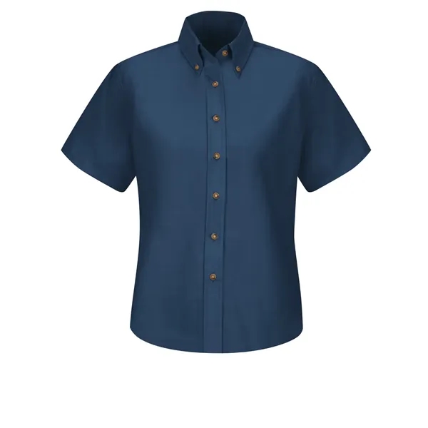 Red Kap Shirts - Women's Short Sleeve Poplin Dress... from ASI 86018 Scrub Authority / Uniform Stores