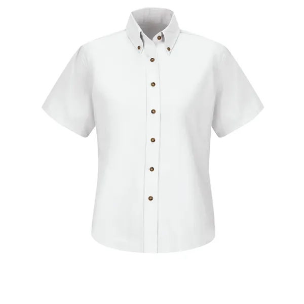 Red Kap Shirts - Women's Short Sleeve Poplin Dress... from ASI 86018 Scrub Authority / Uniform Stores