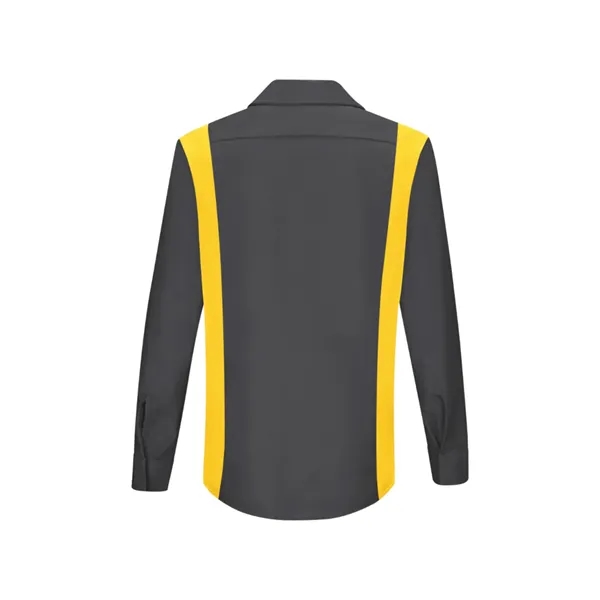 Red Kap Shirts - Women's Long Sleeve Performance Plus Shop... from ASI 86018 Scrub Authority / Uniform Stores